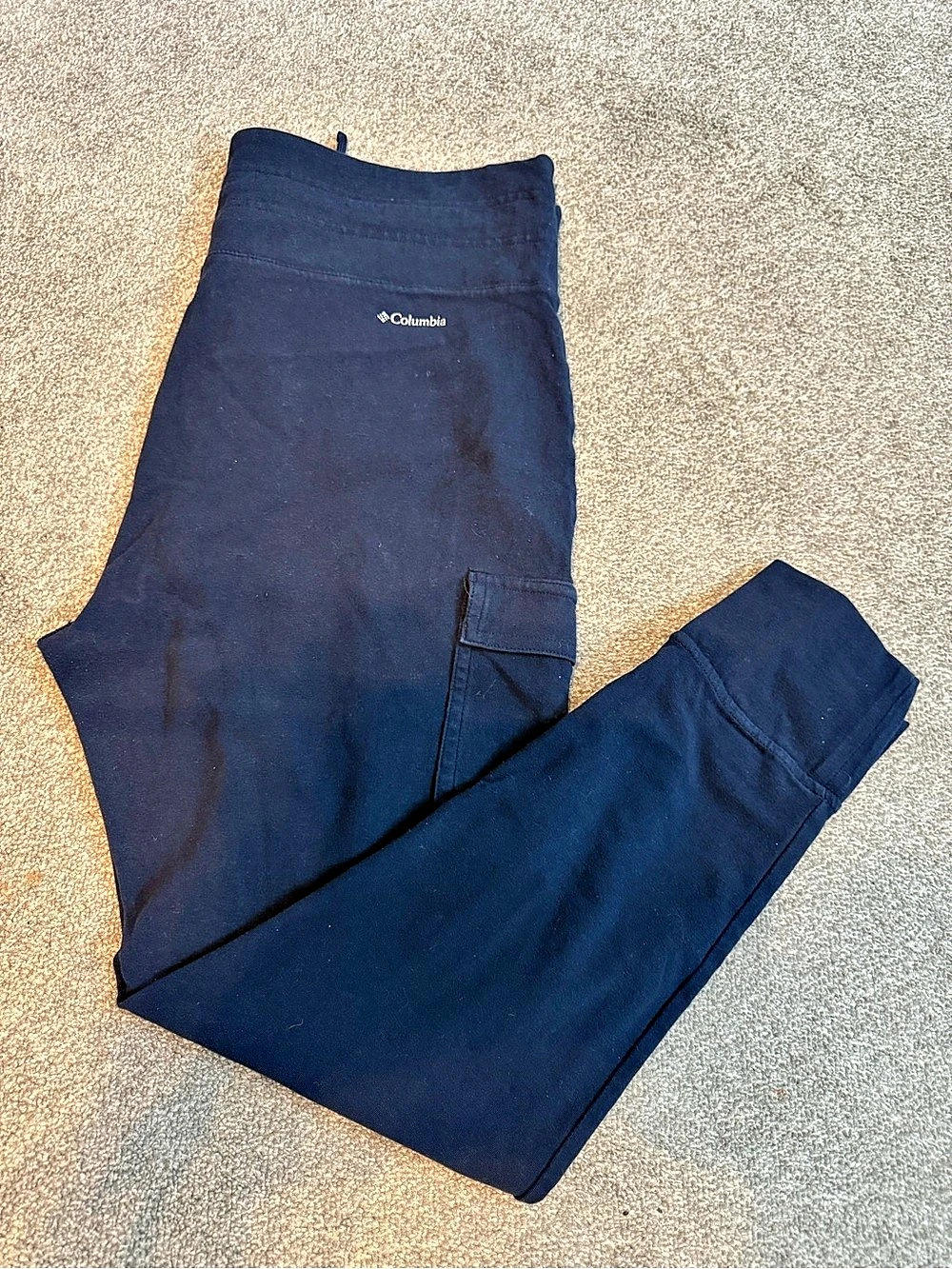 Columbia Aldermore Fleece Cargo Pants Women's Blue